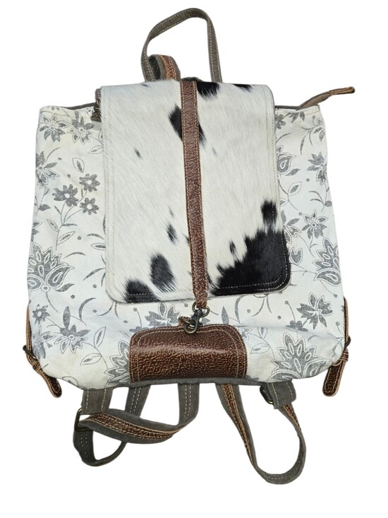 Myra Bag Bloom Bleach backpack Genuine Cowhide main image 2